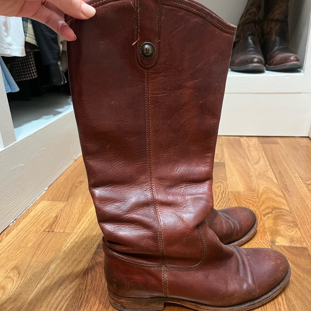 Vintage Knee High Frye Boots
